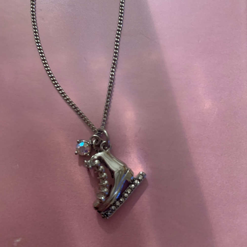 2011 Limited Edition Juicy Couture Ice skate charm necklace
